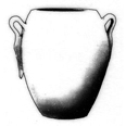 vaso in cotto: h 47 cm diametro 49 cm
